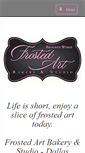Mobile Screenshot of frostedart.com